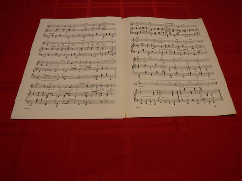 Partitura musical de 1959 de Rodgers Hammerstein de Sound of Music Climb Ev'ry Mountain - Imagen 8 de 10