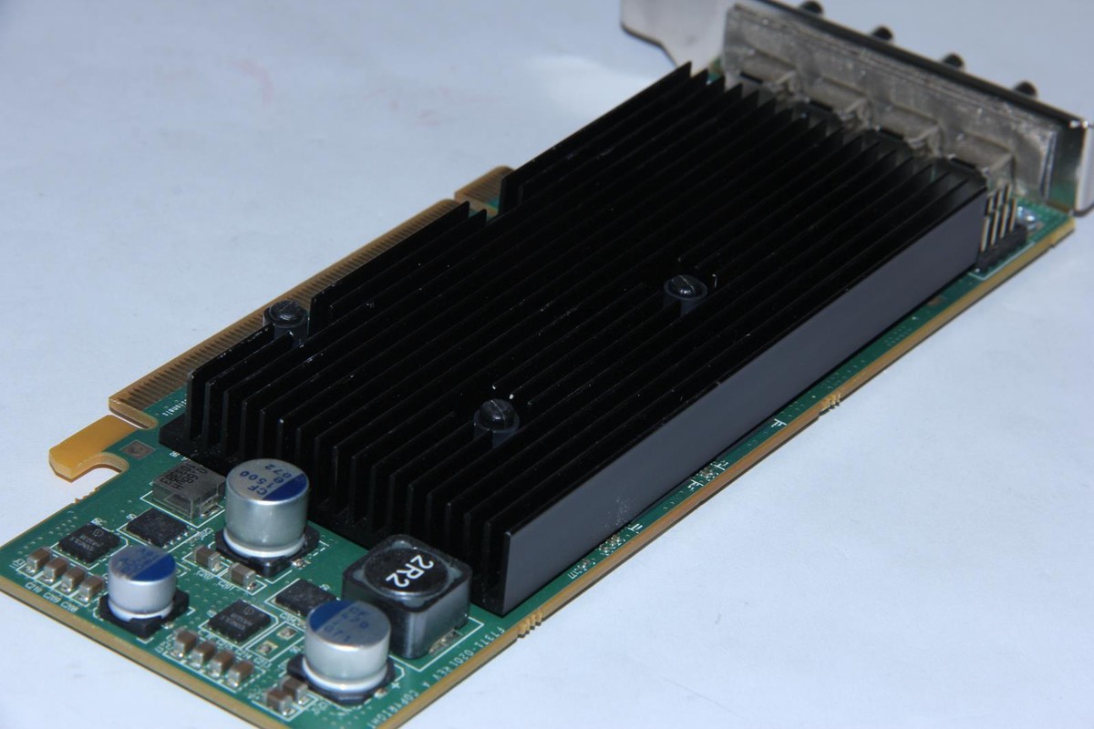 Matrox M9148 Graphics Card 1GB M9138-M9148 F7371-0201 PCIe X16 LP