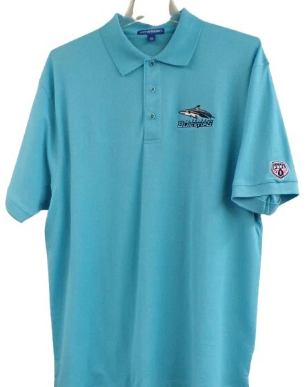 FXFL Florida Blacktips Football Mens Embroidered Polo Shirt XS-6XL, LT-4XLT New