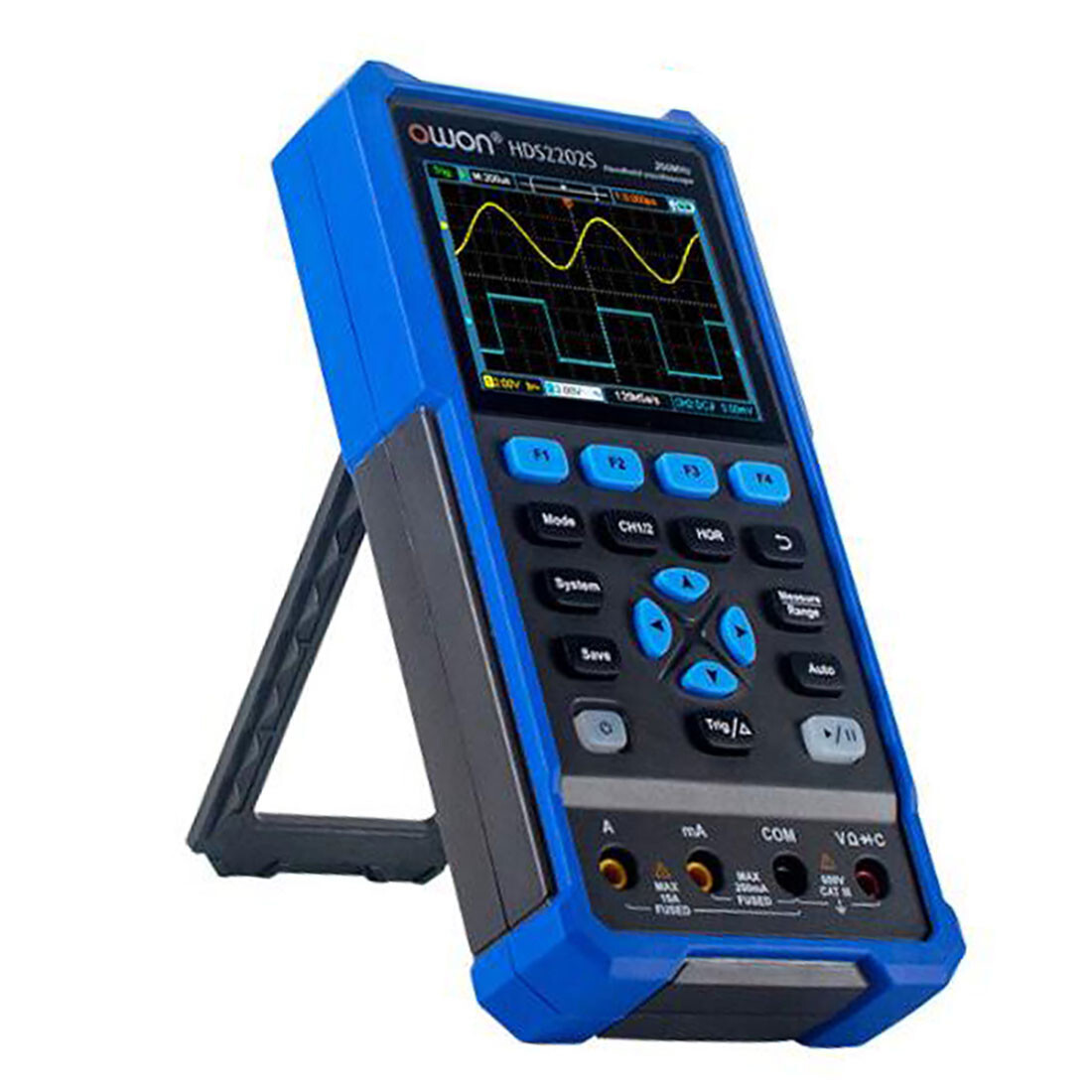 HDS2202S Handheld Digital Oscilloscope 2-Channel HDS200 Series Oscilloscope OWON