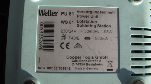 Weller PU 81 Lötstation - Bild 4 von 4