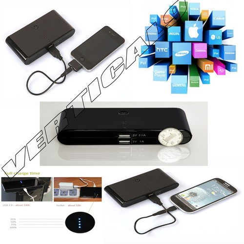 External 50000mAh Power Bank Pack Portable USB Battery Charger For Mobile Phone