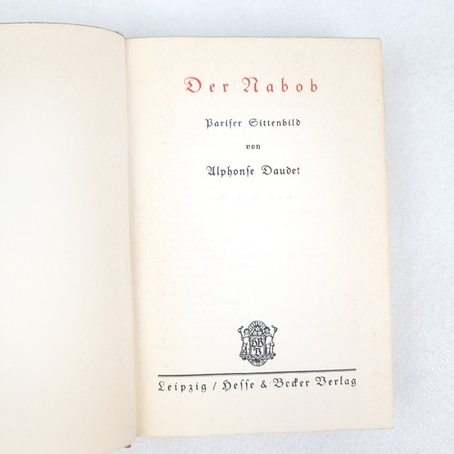 Lot of 6 Vintage Alphonse Daudet Hardcovers, German Ed. Hesse & Becker Verlag - Picture 9 of 14