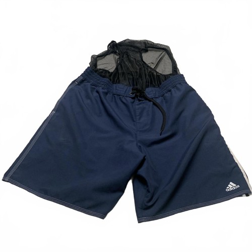 Adidas Men's Size XLarge Navy Swim Shorts with Liner W33.5 - Picture 9 of 14