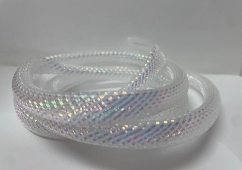 PEARL E-Z BODY. ALL SIZES. HARELINE. MYLAR TUBING. FLY TYING MINNOW, CRABS. NEW. - Picture 2 of 11