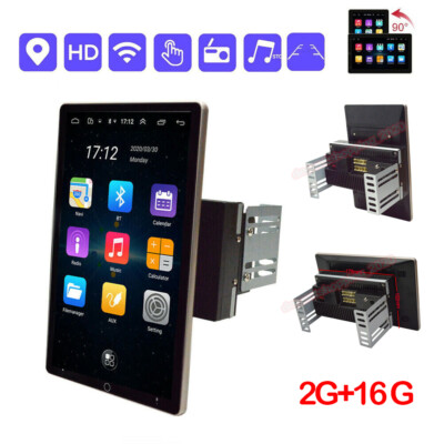 Car GPS Radio Tesla Rotatable Screen Android 11 Universal 2 Din Stereo Head Unit