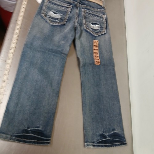 NEW Flypaper Boys 8 Straight Leg Bootcut Jeans Light-With Belt-NWT-24 x 22 - Picture 9 of 15