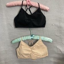 Fruit of The Loom Women's Spaghetti Strap Cotton Pull Over 2 Pack Sports Bra 38B