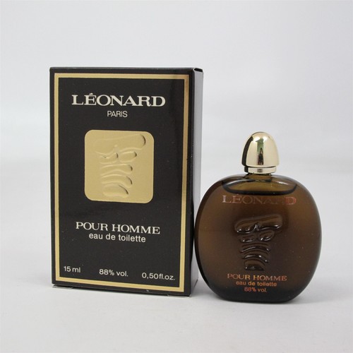 LEONARD Pour Homme by LEONARD 15 ml/ 0.5 oz Eau de Toilette Splash NIB