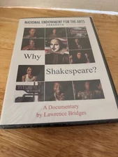 WHY SHAKESPEARE? DVD  NATIONAL ENDOWMENT FOR THE ARTS DVD   FASST FREE SHIPPING