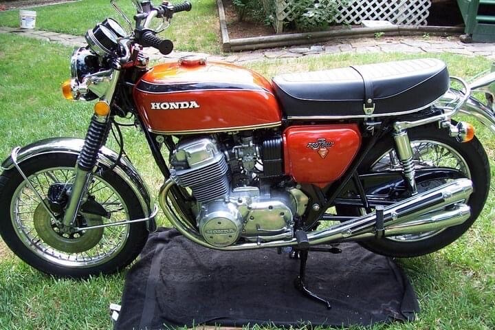 1972-1976 Honda CB750K Four Seat (77200-341-701) New 1972-1976 Honda CB750K Four Seat (77200-341-701) New