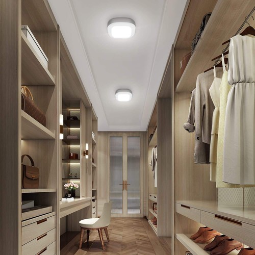 Whitepoplar Motion Sensor LED Ceiling Light Battery Operated, Wireless Motion Ac - Picture 4 of 9
