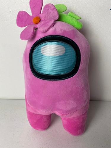 among us pink teddy