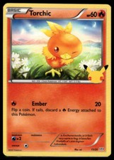 McDonald's 25th Anniversary Promos #011/025 Torchic - 11/25