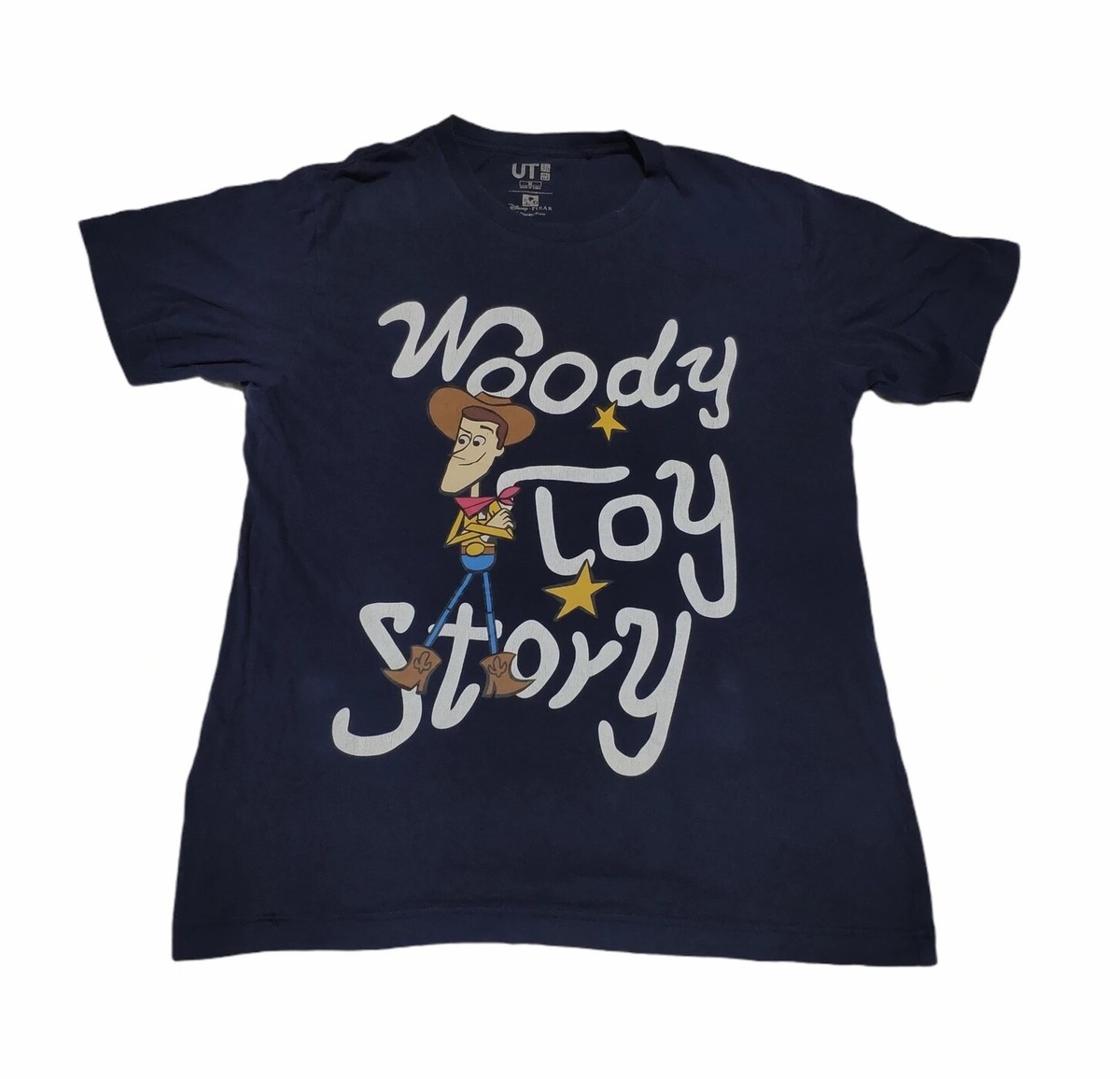 New Pixar UT Short Sleeve Uniqlo Shirt XL Extra Large Toy Story 