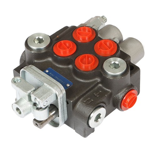 2 Spool 11GPM Hydraulic Control Valve Double Acting Tractor Loader W/Joystick - Picture 7 of 14