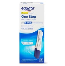 Equate One Step Pregnancy Test - Test 5 Days Before Your Missed Period - 2 Count