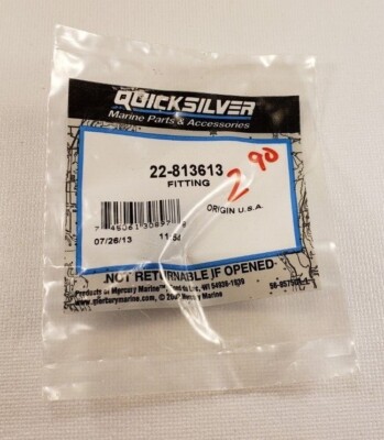 Quicksilver Mercury Marine Fitting 22-813613 OEM