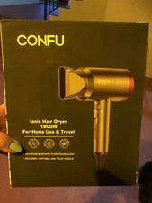 CONFU 1800W Lightweight Ionic Hair Blow Dryer