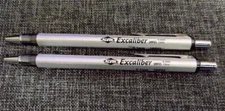 (2) Alvin SMP05 Excaliber 0.5mm Aluminum Drafting Mechanical Pencils w/ Eraser