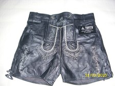 Damen  Trachten Lederhose Echt Leder schwarz Gr. 36 