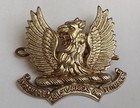 Ayrshire (Earl of Carrick's Own) Yeomanry Cap Badge White Metal 2Lug ANTIQUE Org