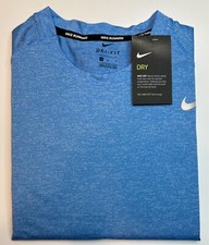Nike Dri-Fit T-Shirt Athletic for Men Crew Neck Short Sleeve Work out Free Ship