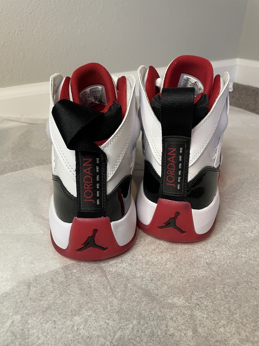 Nike Air Jordan Jumpman Two Trey White Gym Red Black 2022 | eBay