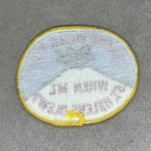 vintage where were you when mt st helens blew embroidered patch erupt - Picture 2 of 9