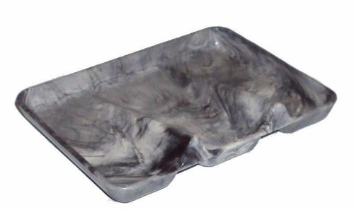 Tupperware Seifengeschirr Gadget Marmor grau marmoriert Neu Vintage Neu Neu aus altem Lagerbestand - Bild 2 von 8