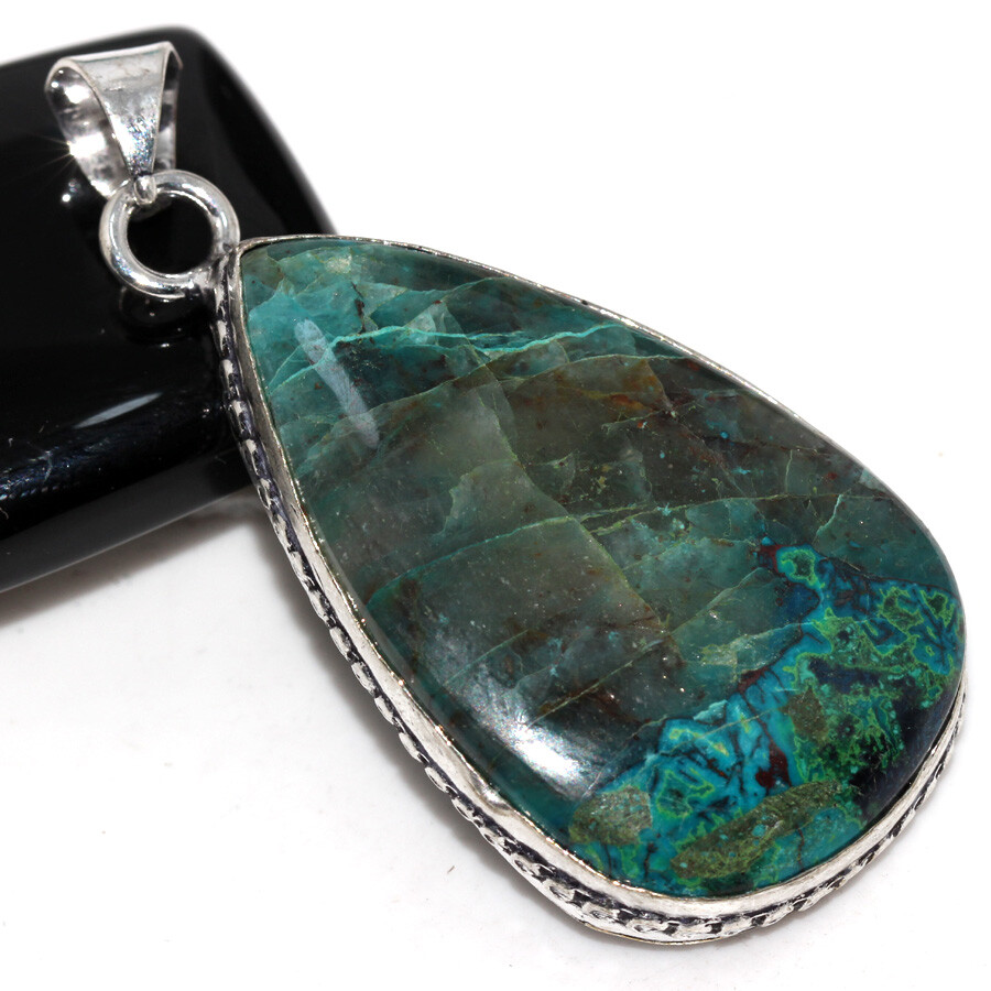 925 Silver Plated Quantum Quatrro Jewellery Pendant Handmade Size 2