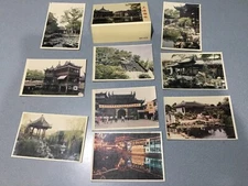 SLEEVE HOLDER WITH 9 1960’s RPPC COLOR CHINA POSTCARD