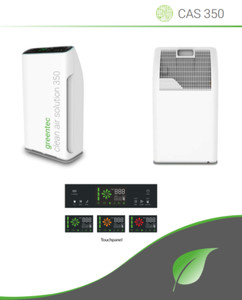 Greentec CAS 350 compact line Luftreiniger Luftfilter 30001 Hepa 13 Filter