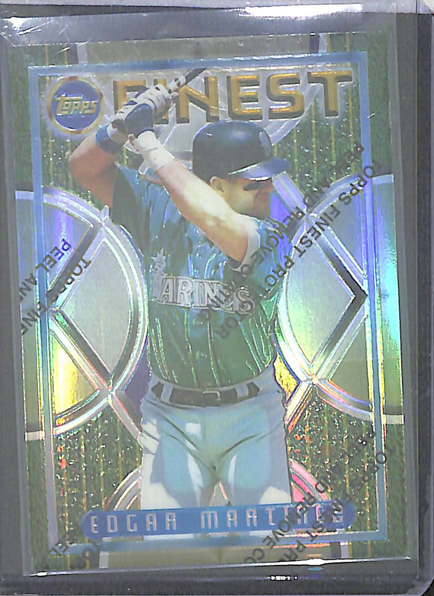1995 Topps Finest Refractor #36 Edgar Martinez