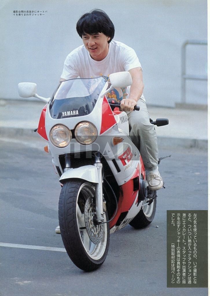 JACKIE CHAN in Hong Kong 1988 JPN Picture Clipping 2-SHEETS(3pgs