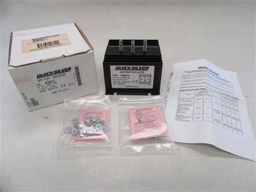 MERCURY QUICKSILVER BATTERY ISOLATOR 809621 MARINE BOAT | eBay