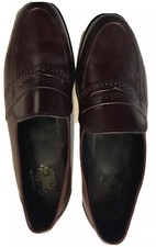 Vintage JB Penny-Loafers Mens Brown Slip-On Dress Shoes Size 10M USA Made VGPC