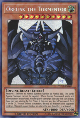Obelisk the Tormentor v3 ORICA SECRET RARE YUGIOH ART, Obelisk the Tormentor v3 ORICA SECRET RARE YUGIOH ART,
