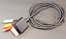 Genuine Official OEM Microsoft XBOX 360 S Slim Composite AV Audio Video Cable