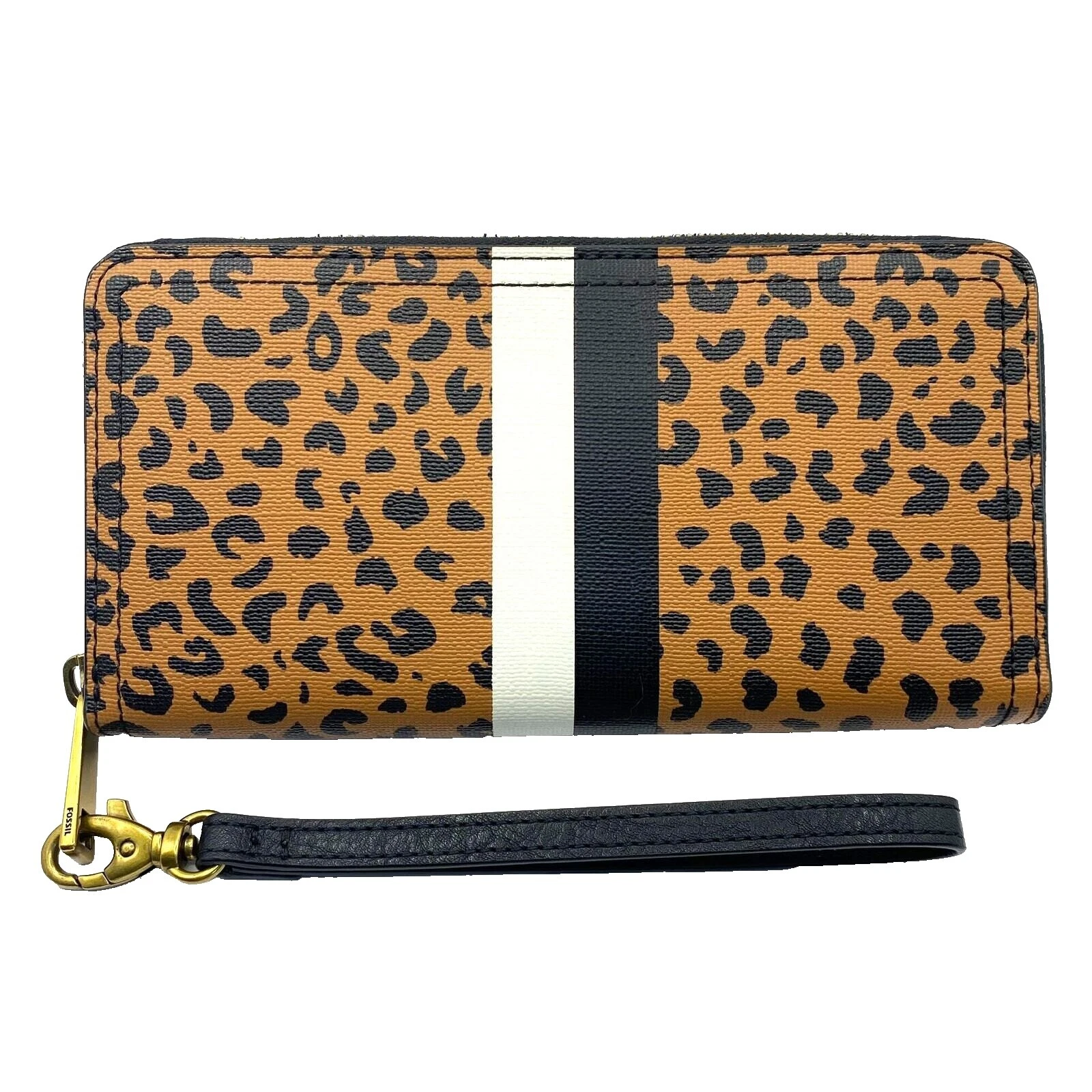 Fossil Women's Faux Leather Wristlet