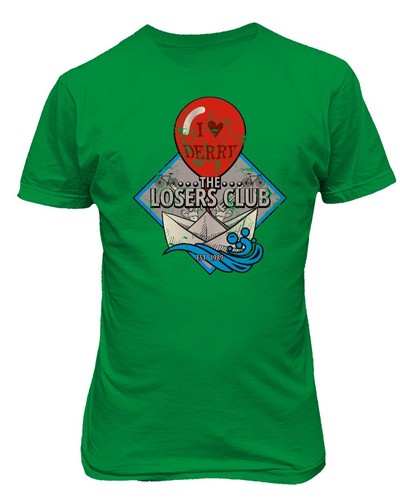 Camiseta para hombre IT King The Losers Club payaso de terror Stephen King - Imagen 9 de 13