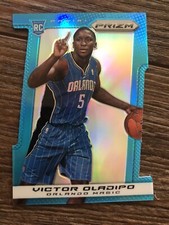Rare 13-14 Panini Prizm Victor Oladipo #276 Blue Die Cut #’d /199 Refractor Rc $