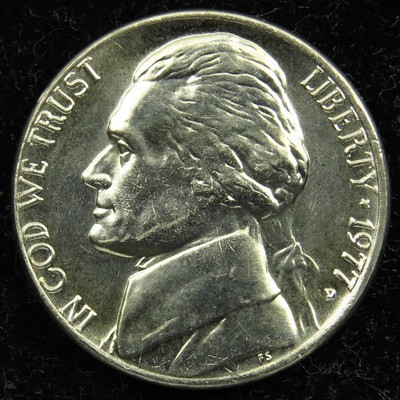 1977-P GEM UNCIRCULATED JEFFERSON/<EXCELLENT/>FREE SHIP