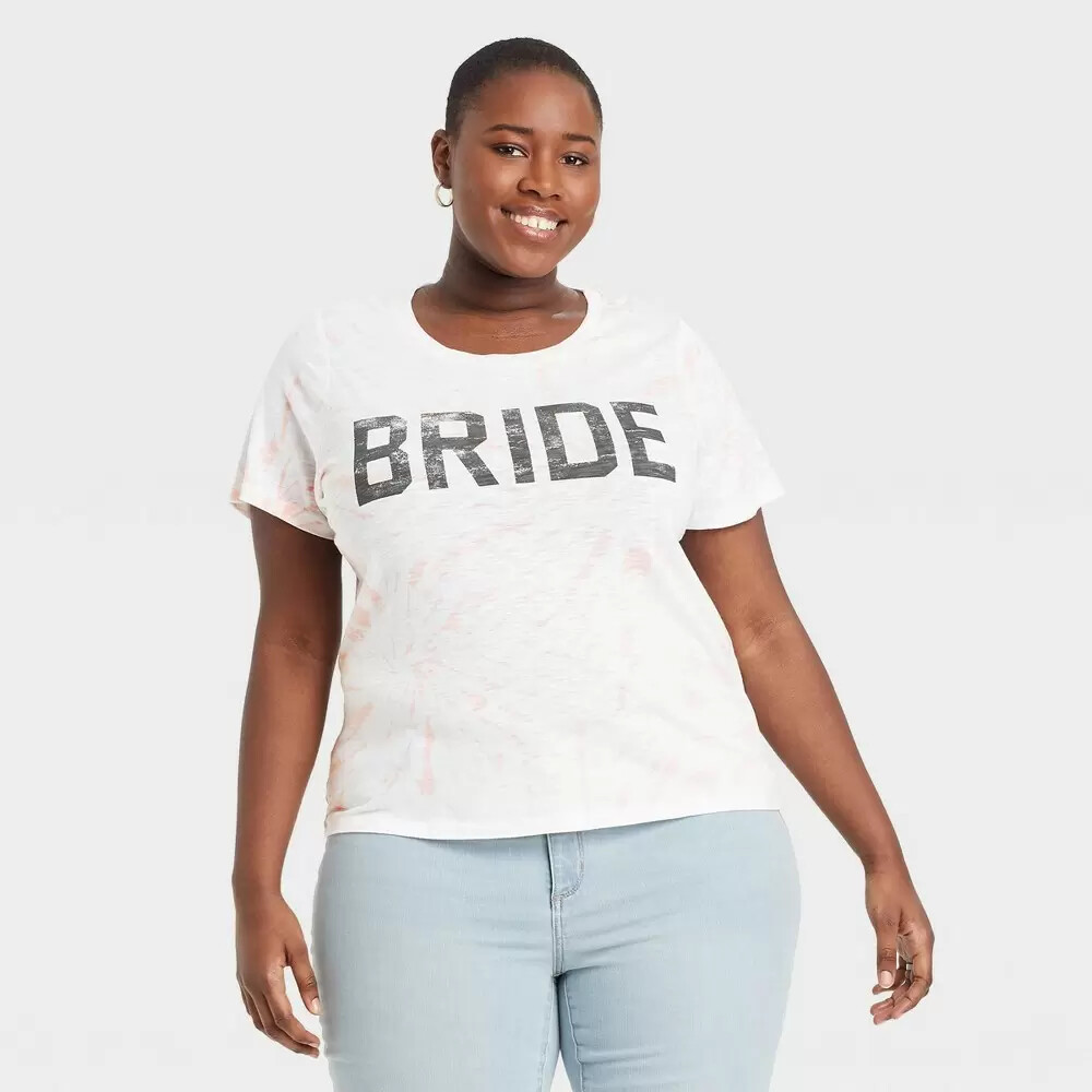 plus size bride shirt