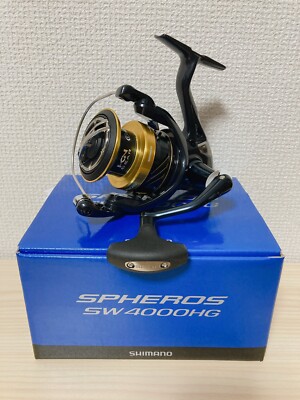 Shimano Spinning Reel 19 SPHEROS SW 4000HG Gear Ratio 5.8:1 Fishing Reel IN  BOX 