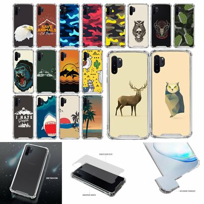 For [Note 10+ / Note 10 Plus], Fitted Case, Slim Clear TPU Flexible -5