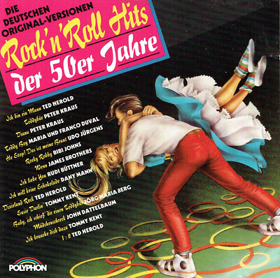 (CD) Rock 'n' Roll Hits Der 50er Jahre - Ted Herold, Peter Kraus, Tommy Kent