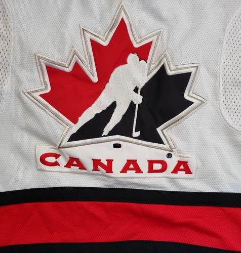 Vintage Canada hockey Nike White Jersey size Medium Kids - Picture 5 of 7