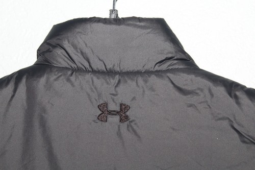 $100 NEW Under Armour Men LARGE Black Circuit Insulated Vest Full Zip Puffer - Picture 3 of 7