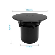 115mm Shower Drain Cover Tray Waste No blocking Trap Plug Hole Cover Replacement